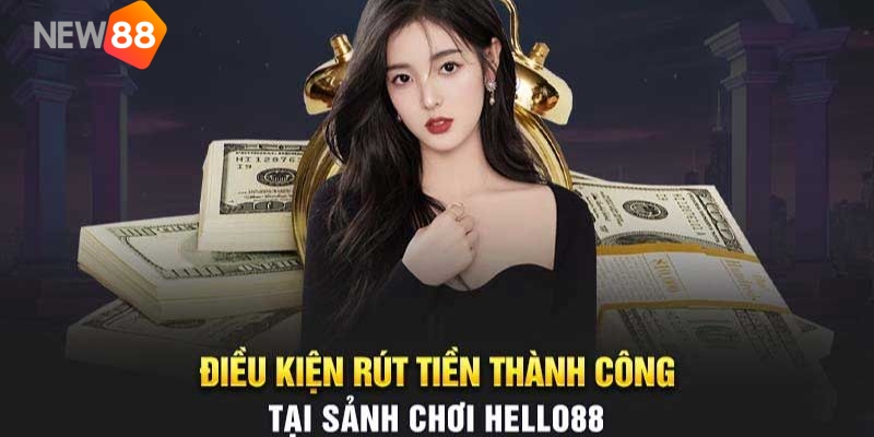 Người chơi cần nắm vững các điều kiện trước khi học cách rút tiền Hello88