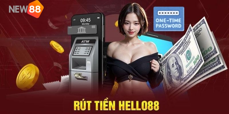 Cách rút tiền Hello88 quy định người chơi cần xác thực mã OTP